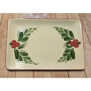 SOUTHERN LIVING At HOME Gail Pittman CHRISTMAS MEMORIES Appetizer Plate